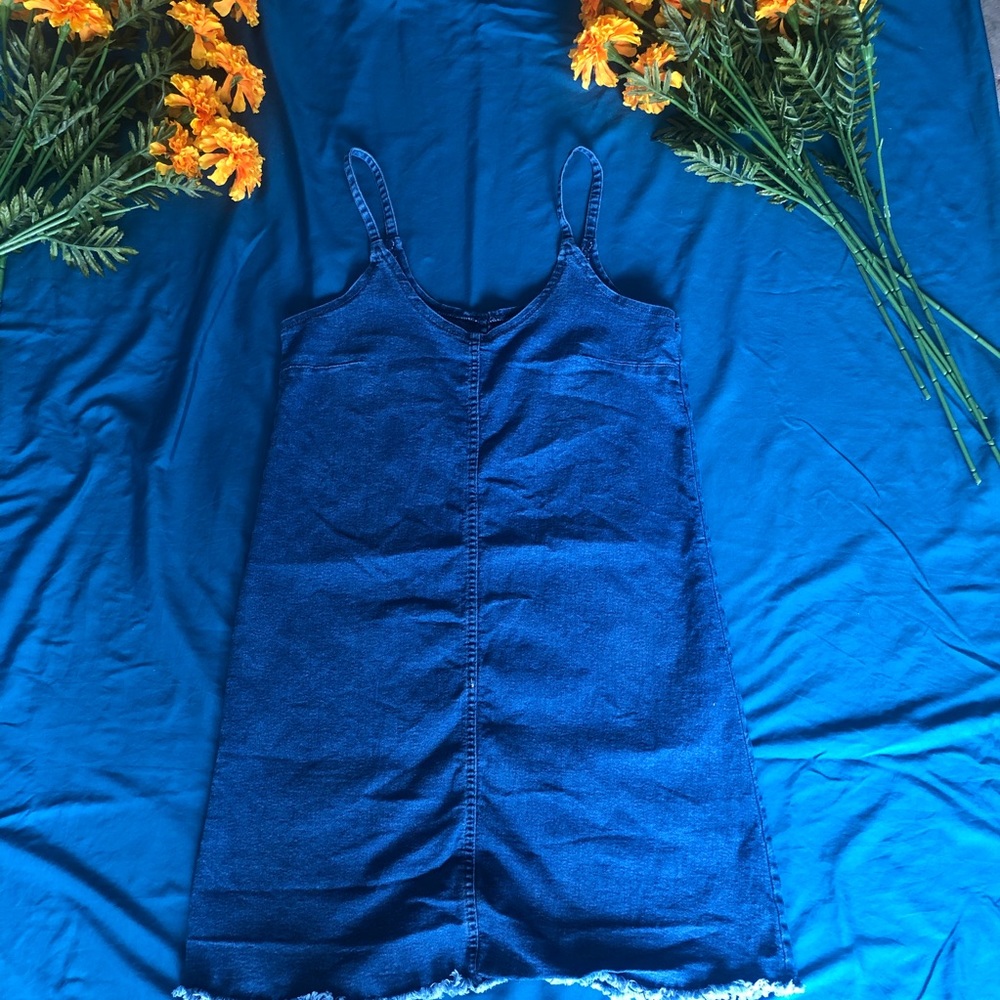Slip jean woman dress